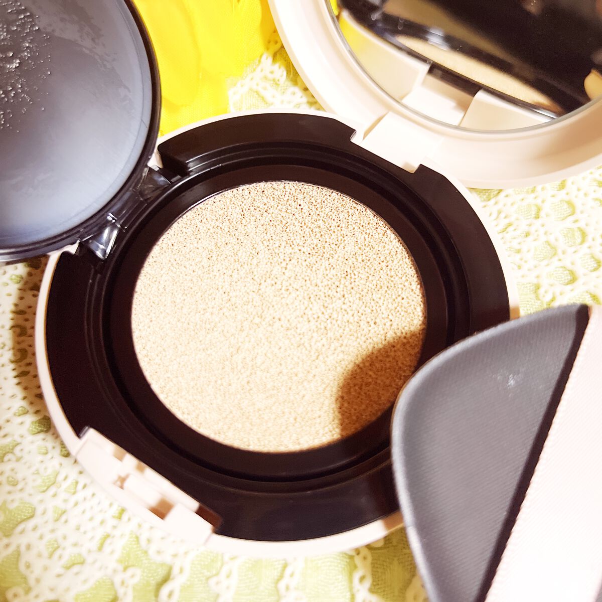 クッションファンデーション/CEZANNE/クッションファンデーションを使ったクチコミ(2枚目)