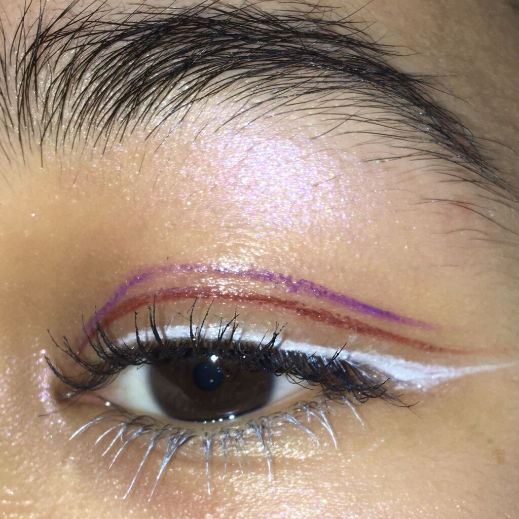 カラーマスカラ/crayontouch-me/マスカラ下地を使ったクチコミ（1枚目）