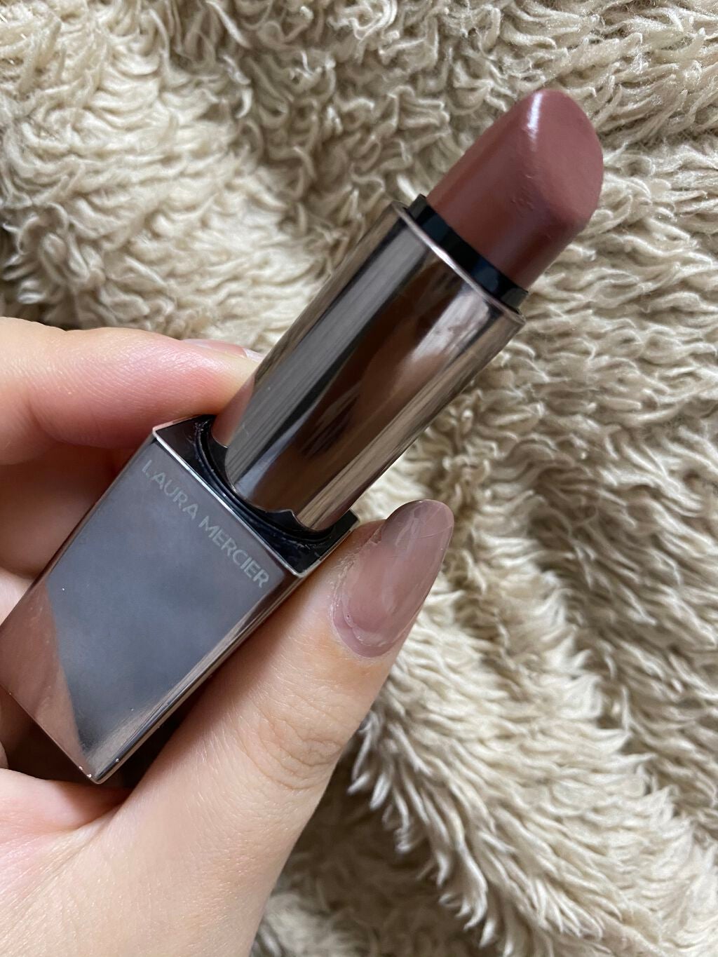 ルージュ エッセンシャル シルキー クリーム リップスティック/ローラ メルシエ/口紅を使ったクチコミ(2枚目)