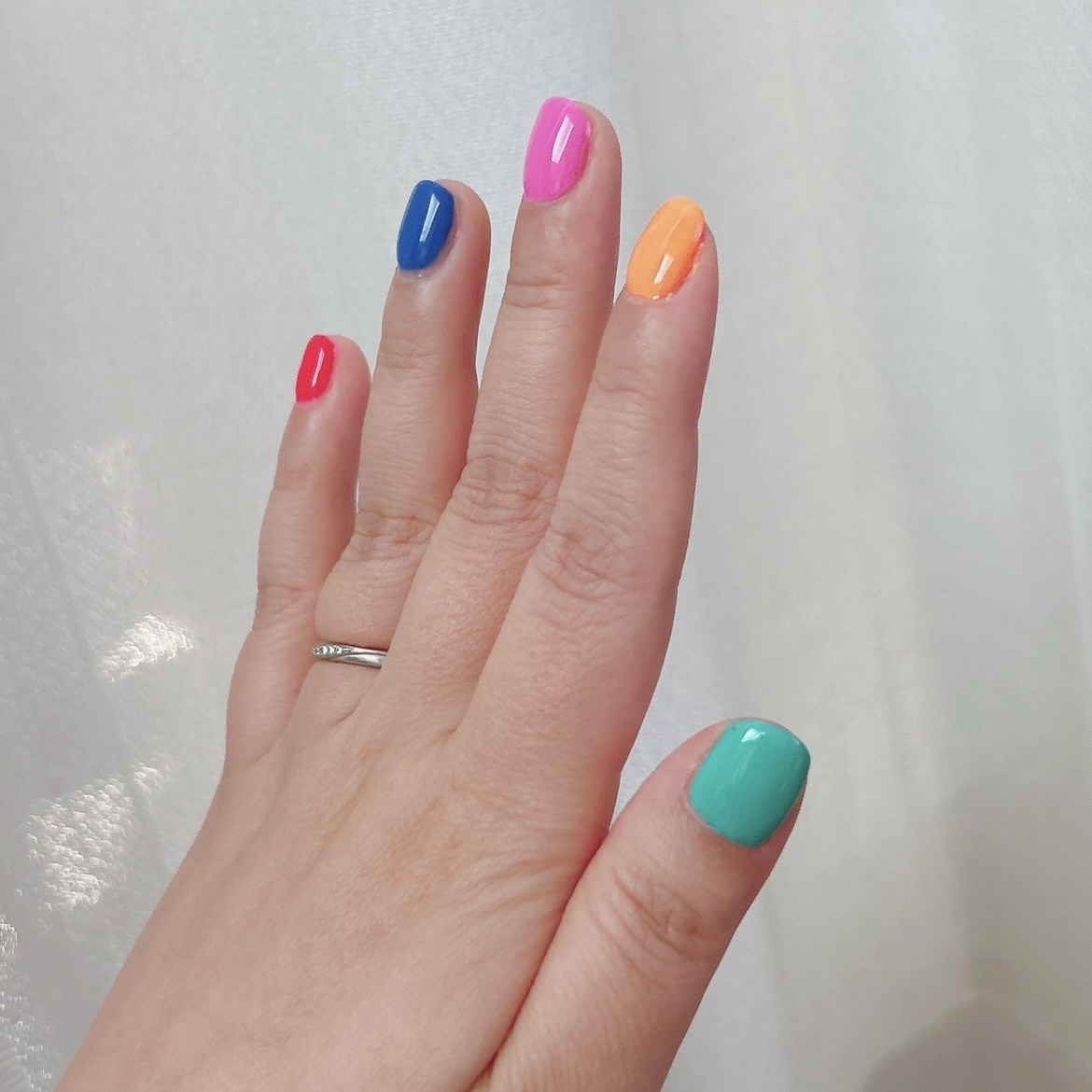 パル カラージェル/キャンドゥ/ジェルネイルを使ったクチコミ（3枚目）