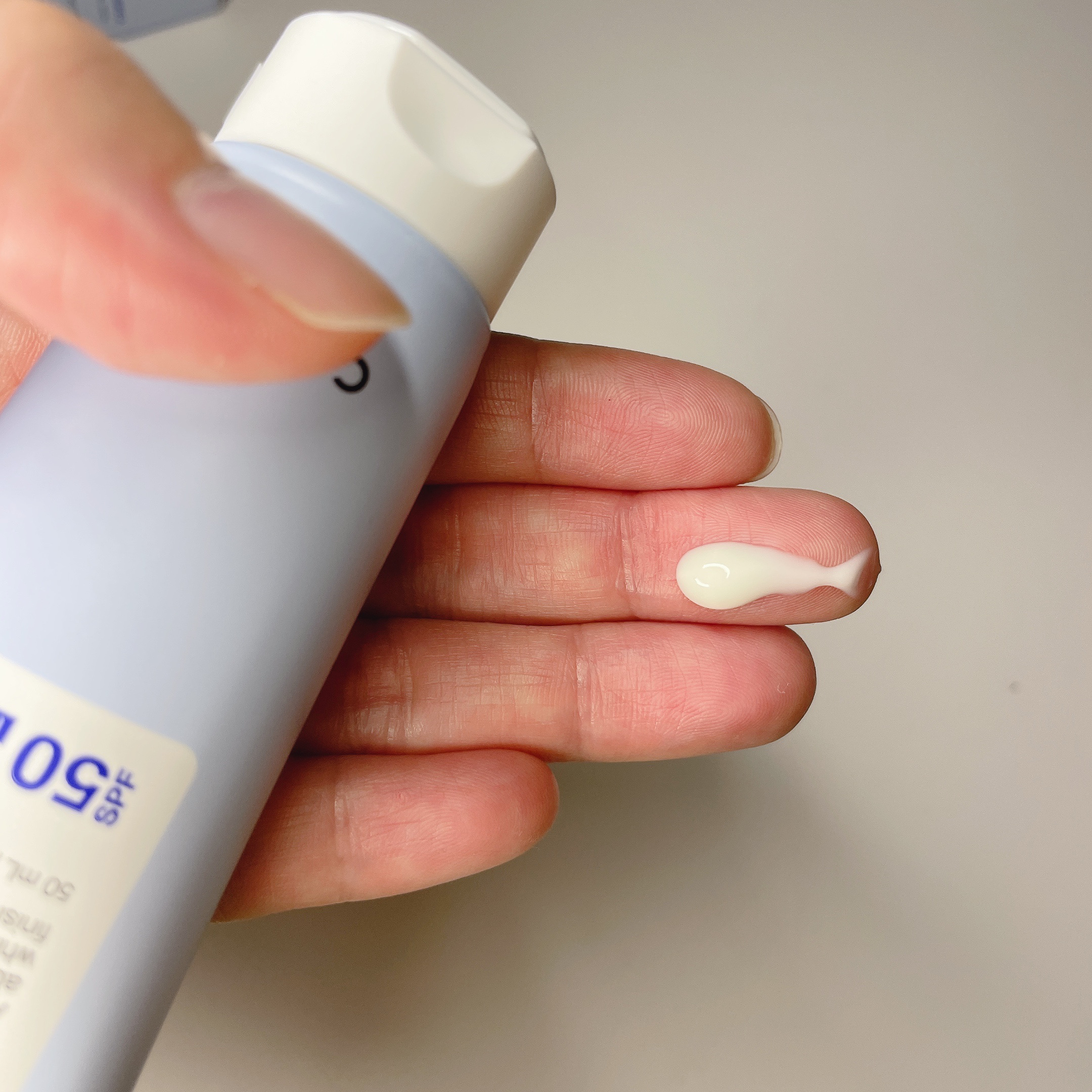 ウルトラライト透明UVクリーム/COSRX/日焼け止めクリームを使ったクチコミ（2枚目）