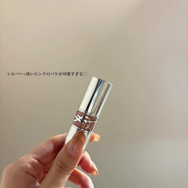 YSL ラブシャイン リップスティック 201	 ROSEWOOD BLUSH ローズウッド ブラッシュ/YVES SAINT LAURENT BEAUTE/口紅を使ったクチコミ（3枚目）