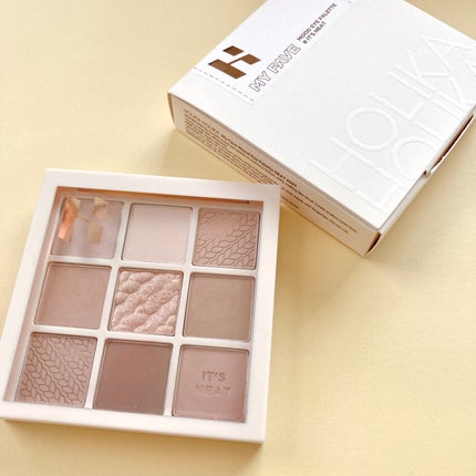 マイフェイブムードアイパレット 9カラー/HOLIKA HOLIKA/アイシャドウパレットを使ったクチコミ(8枚目)