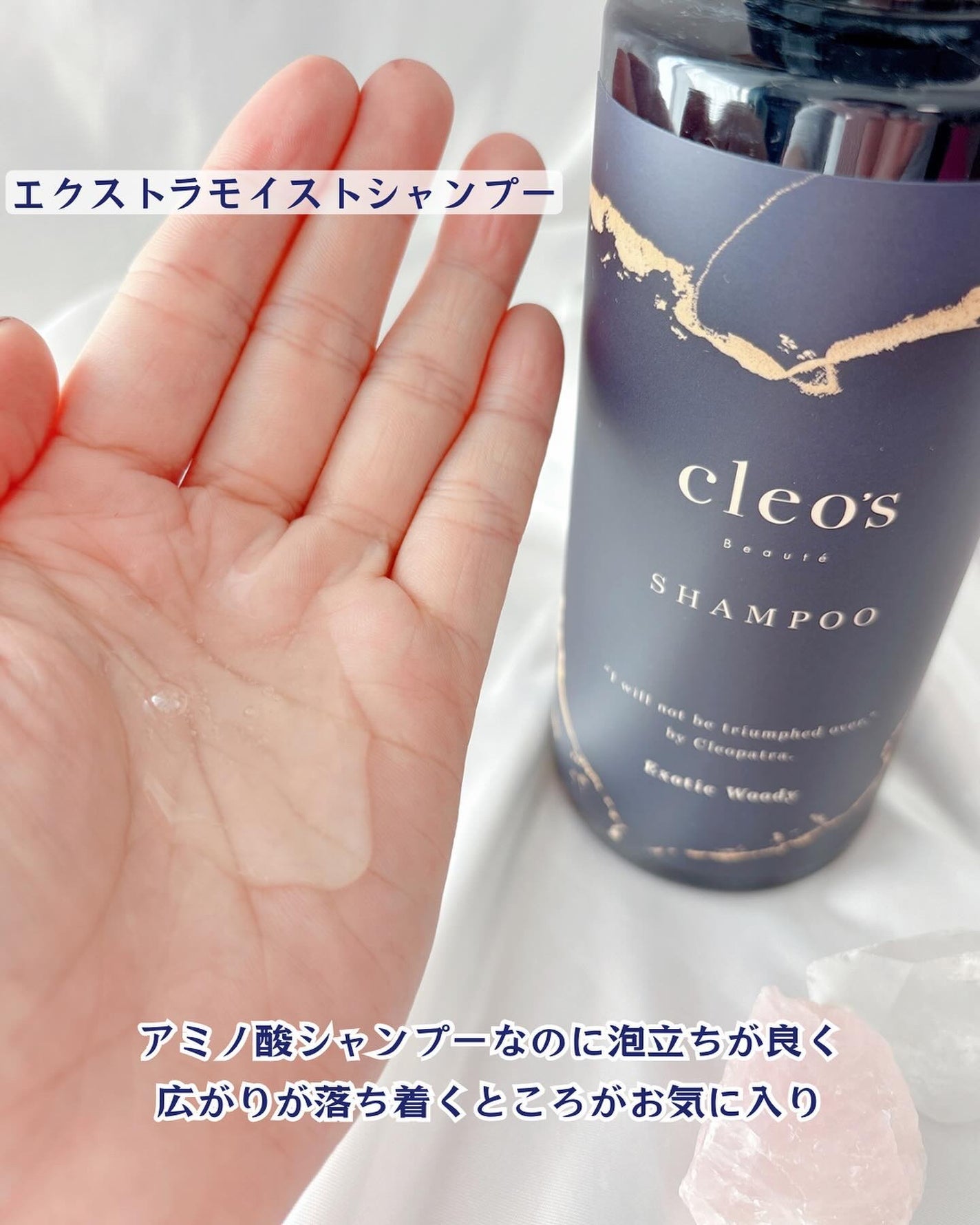 エクストラモイストシャンプー&リペアトリートメント/Cleo's Beauté/市販シャンプーを使ったクチコミ(2枚目)