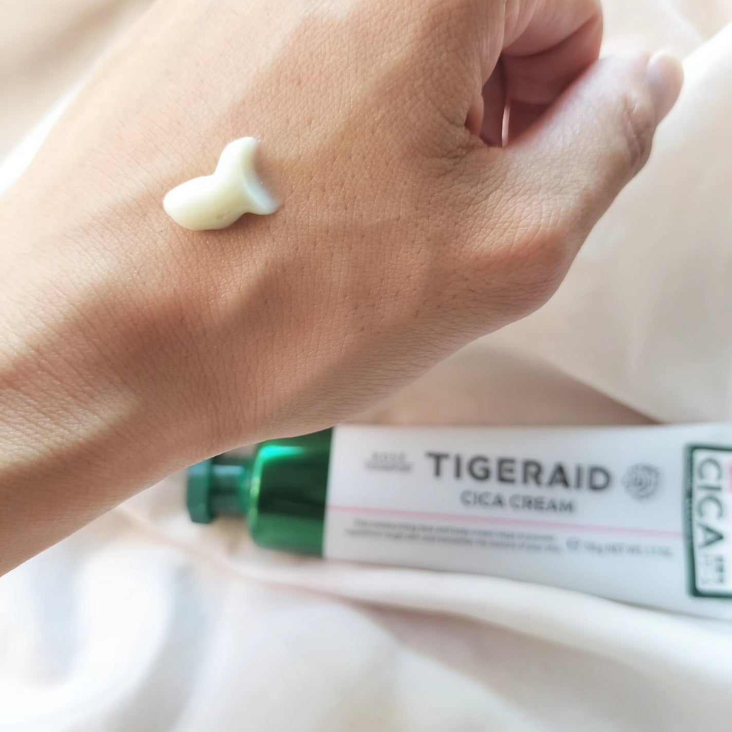 薬用CICAリペア クリーム/タイガレイド/フェイスクリームを使ったクチコミ(2枚目)