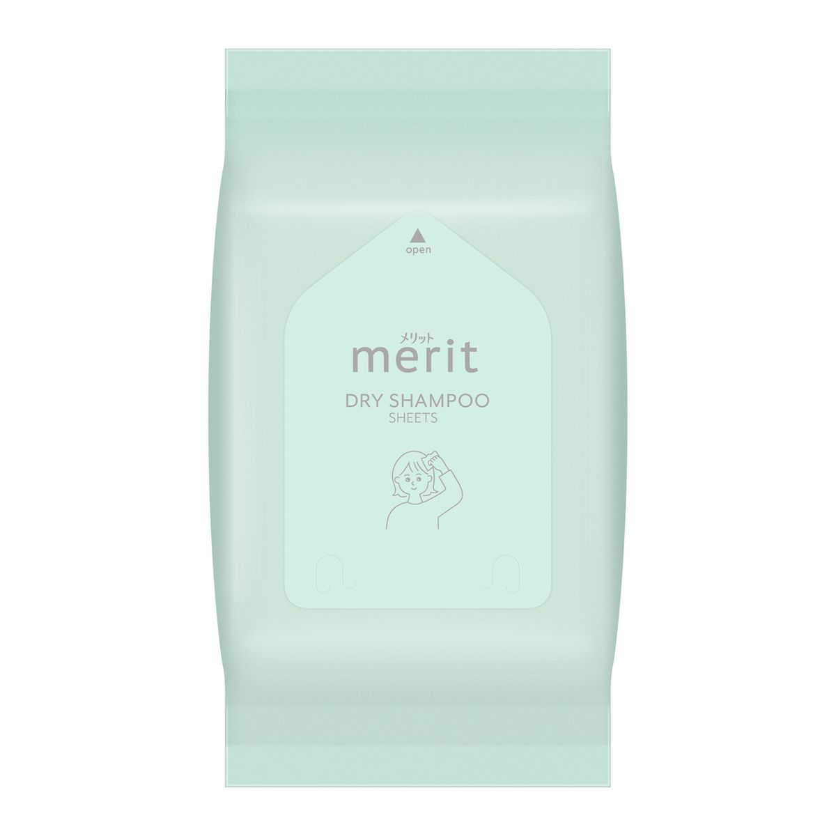 メリット ドライシャンプーシート すっきり爽快タイプ メリット