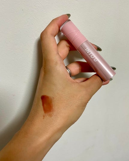 ジューシーパンピンググロス/INTO U/リップグロスを使ったクチコミ(6枚目)