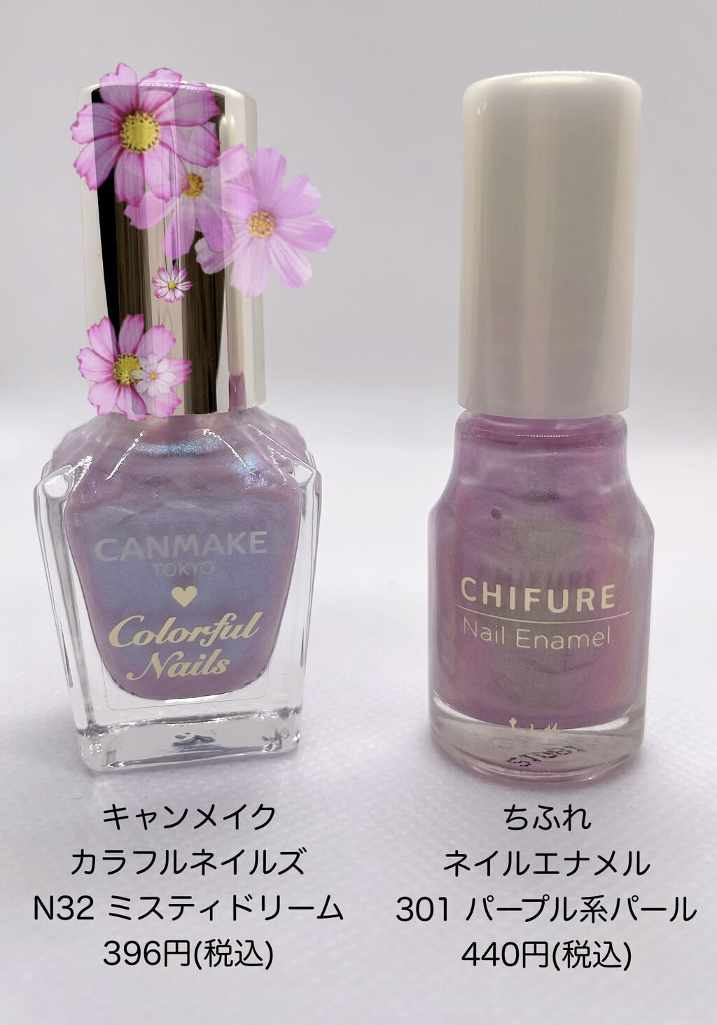 ネイル エナメル/ちふれ/マニキュアを使ったクチコミ（2枚目）