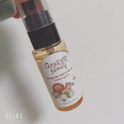 ワンダーハニー 艶つや髪の香るオイルトリートメント/VECUA Honey/ヘアオイルを使ったクチコミ(2枚目)