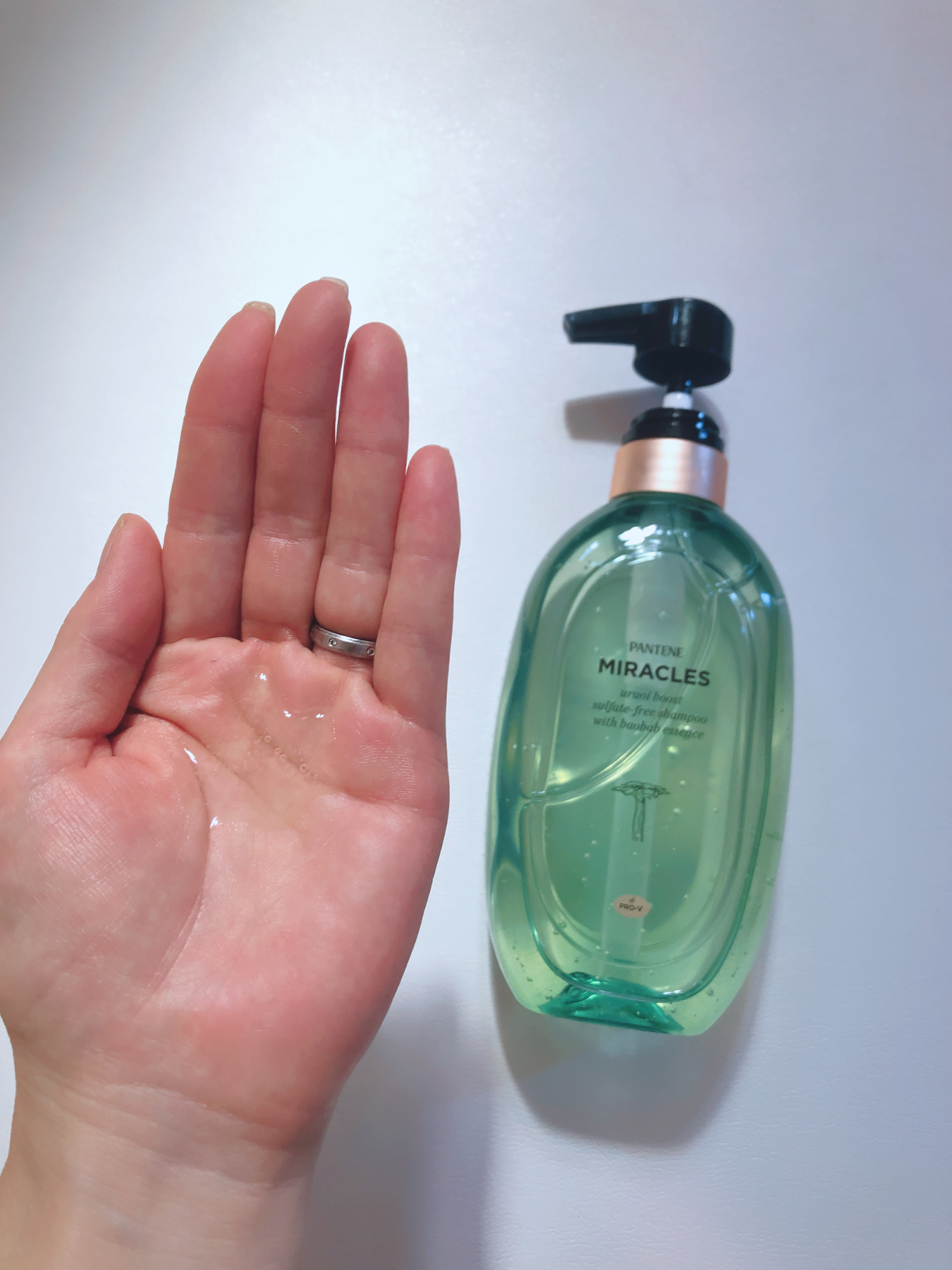 ミラクルズ うるおいブースト シャンプー/トリートメント/パンテーン/市販シャンプーを使ったクチコミ（3枚目）