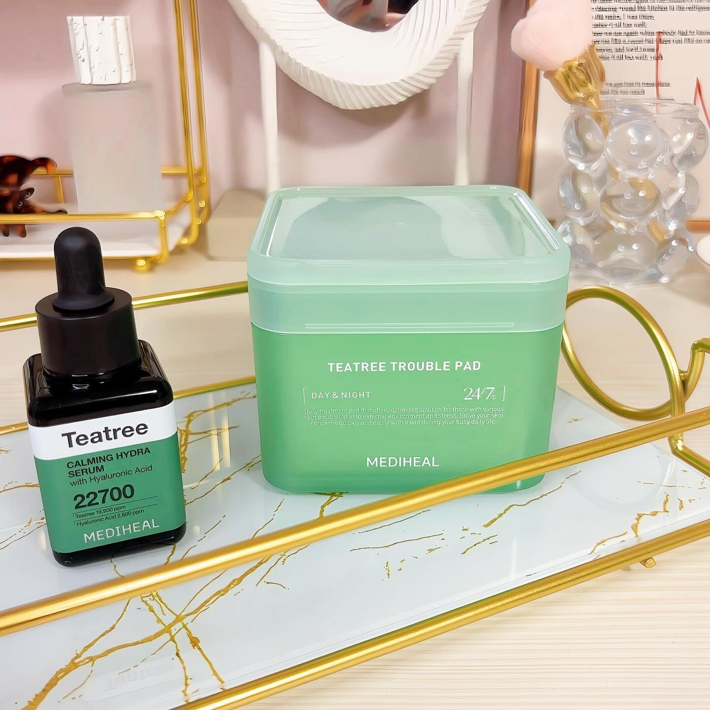 ティーツリー トラブルパッド/MEDIHEAL/トナーパッドを使ったクチコミ(1枚目)