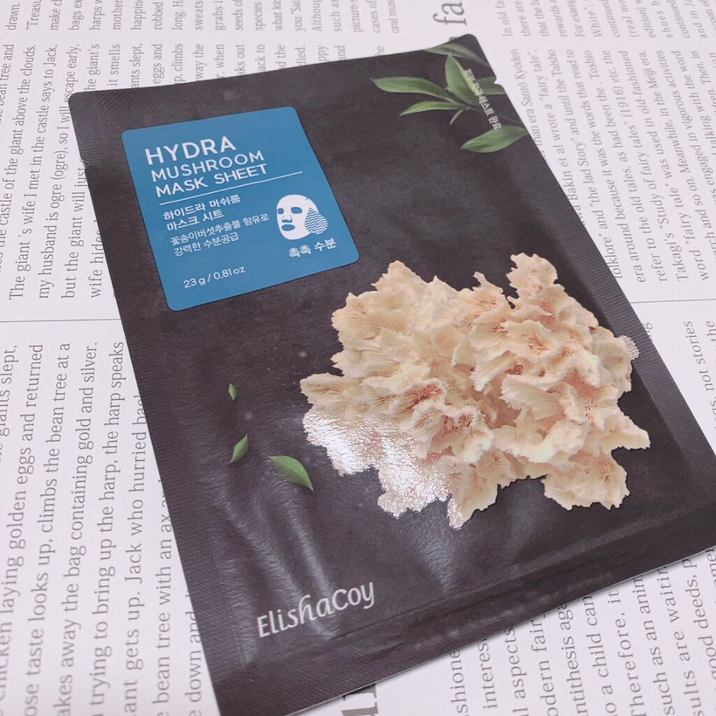 ハイドラマッシュルーム・マスク・シート / Elishacoy