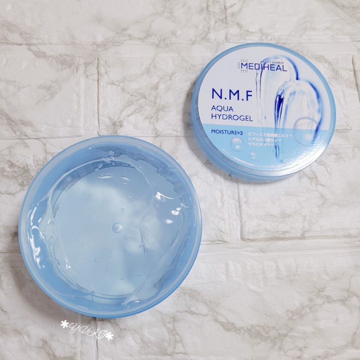 N.M.Fアクアハイドロジェル/MEDIHEAL/ボディローションを使ったクチコミ（3枚目）