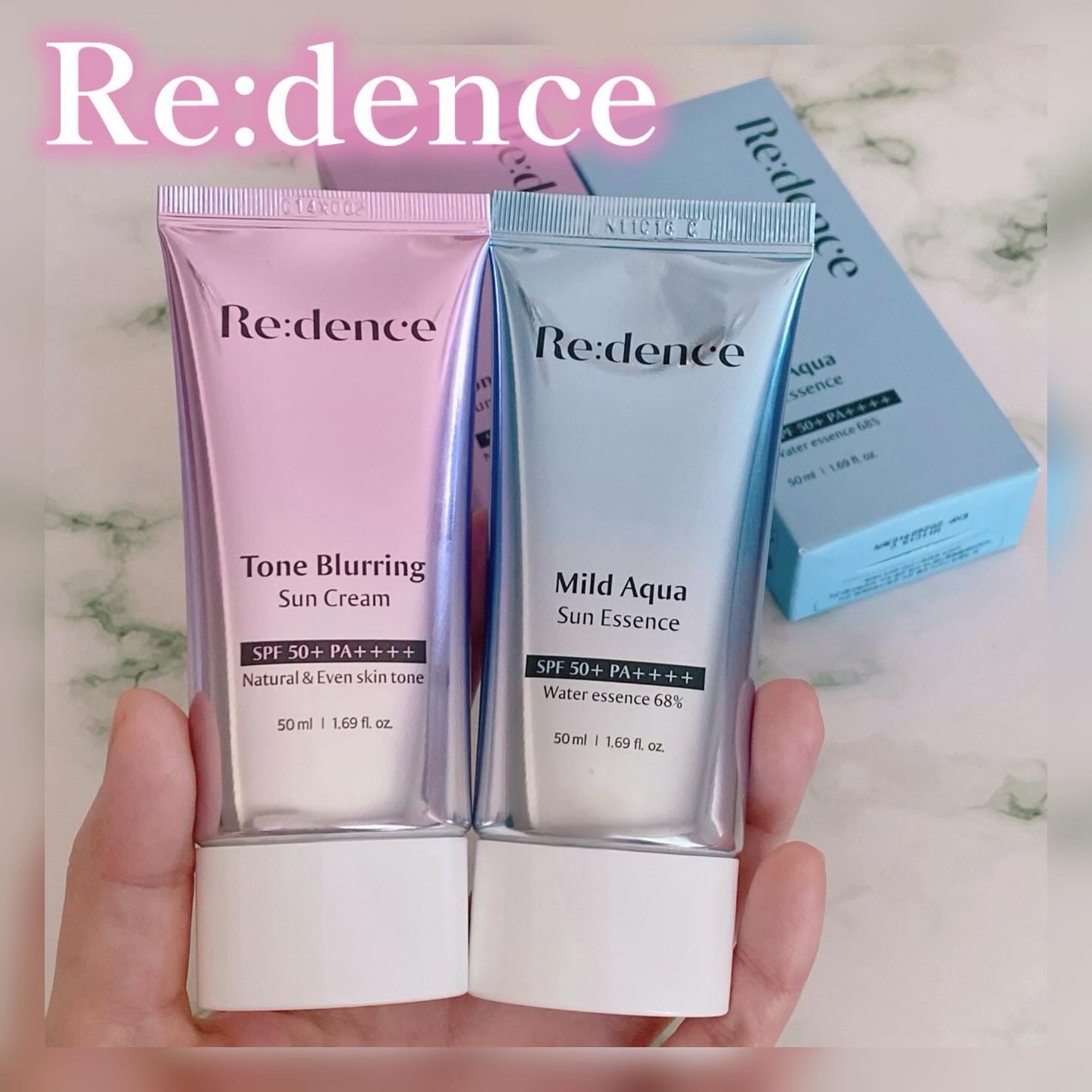 マイルドアクアUVエッセンス/redence/日焼け止めローションを使ったクチコミ（1枚目）