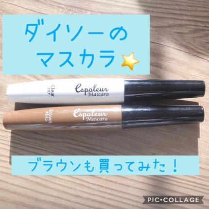 エスポルール カラーマスカラ/エスポルール/マスカラを使ったクチコミ(1枚目)