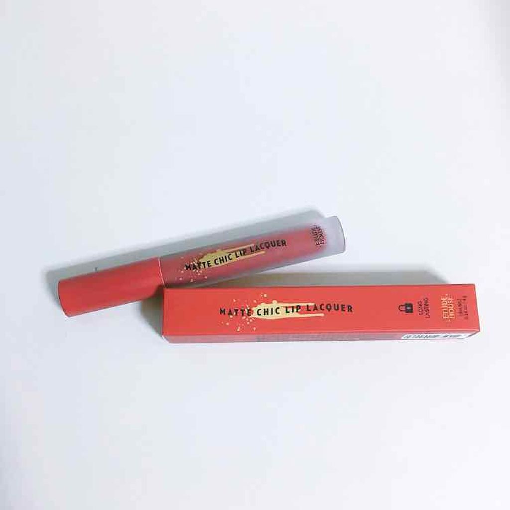 マットシックリップラッカー/ETUDE/口紅を使ったクチコミ(1枚目)