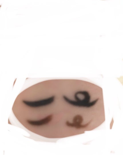 WHY NOT SPINNS リキッドアイライナー/DAISO/リキッドアイライナーを使ったクチコミ(3枚目)