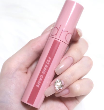 ジューシーラスティングティント/rom&nd/リップティントを使ったクチコミ(1枚目)