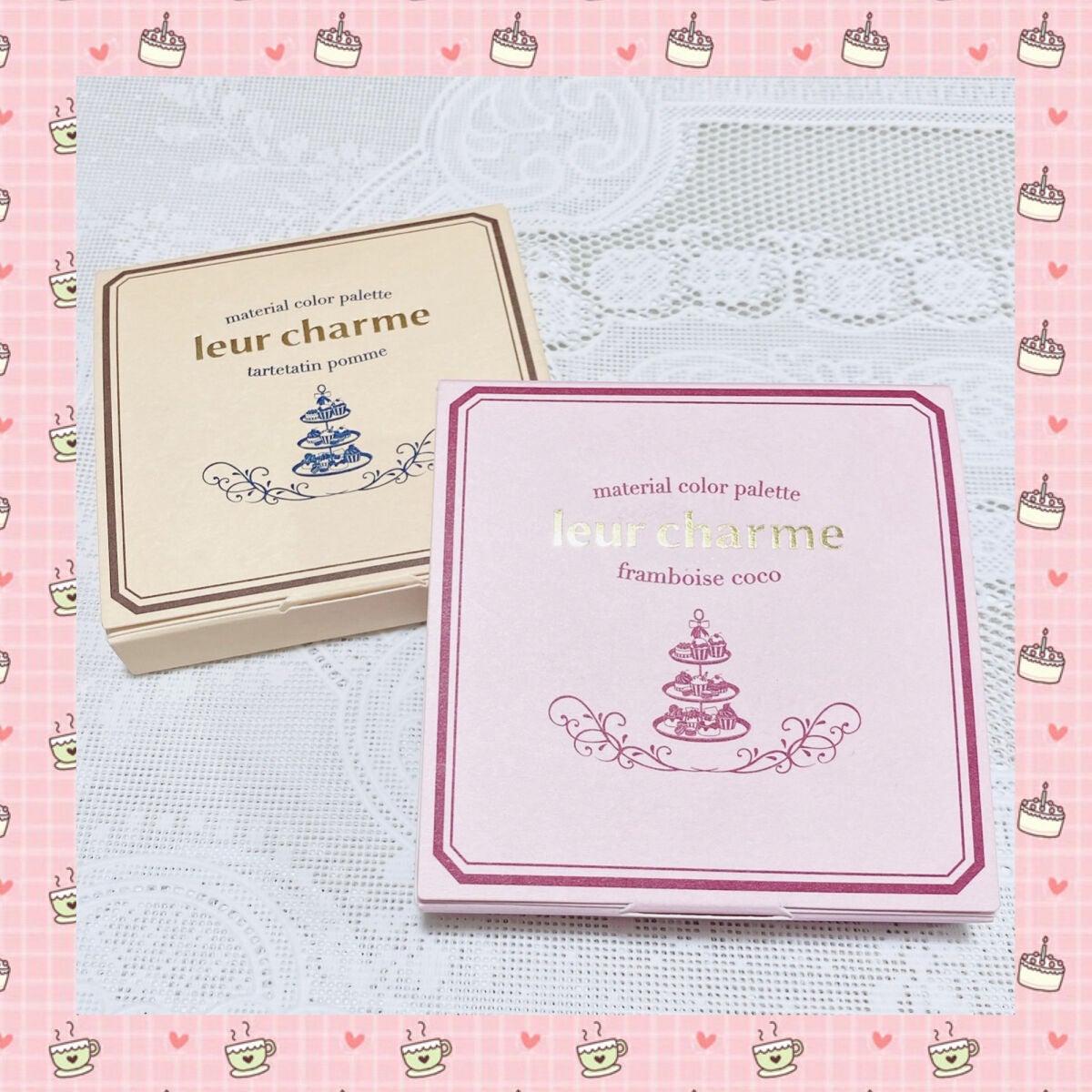 マテリアルカラーパレット/leur charme/アイシャドウパレットを使ったクチコミ(2枚目)