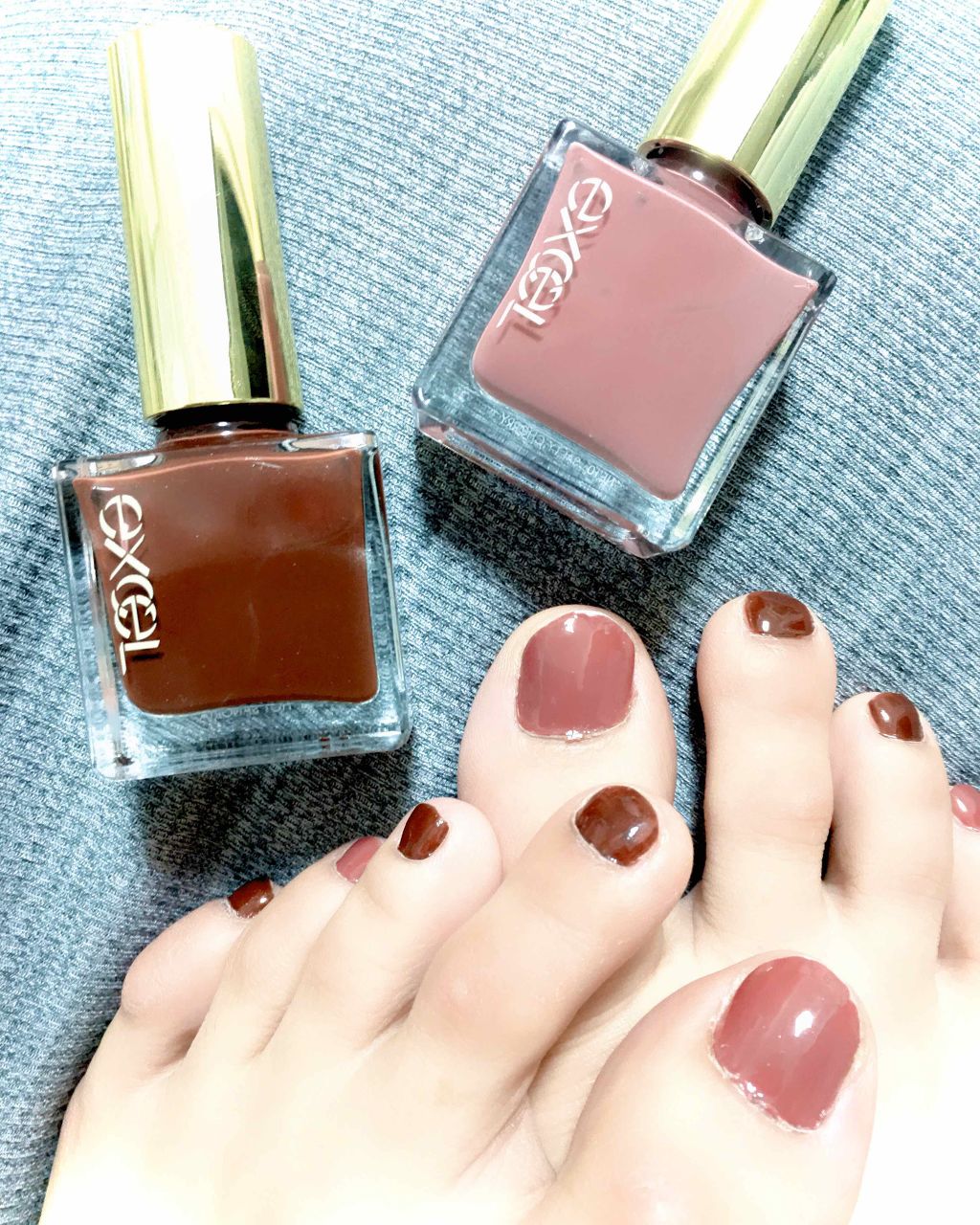 エクセル ネイルポリッシュ N/excel/マニキュアを使ったクチコミ(1枚目)