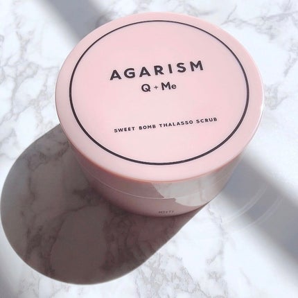 Q+Me スウィート ボム タラソ スクラブ/AGARISM/バストケア・ヒップケアを使ったクチコミ(7枚目)