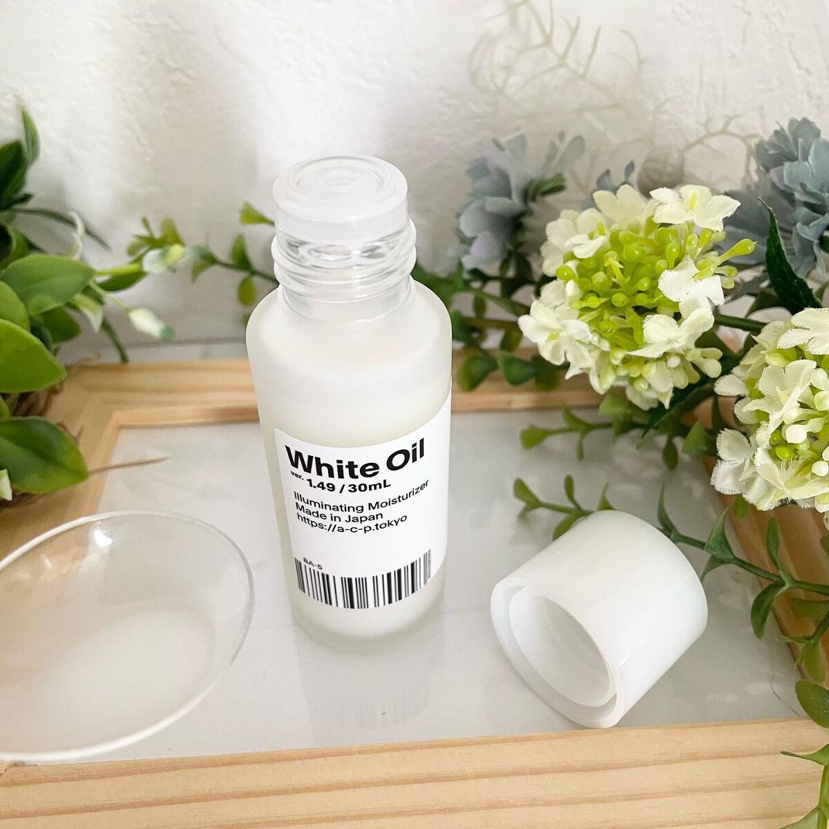 白いオイル/AGILE COSMETICS PROJECT/美容液を使ったクチコミ(3枚目)