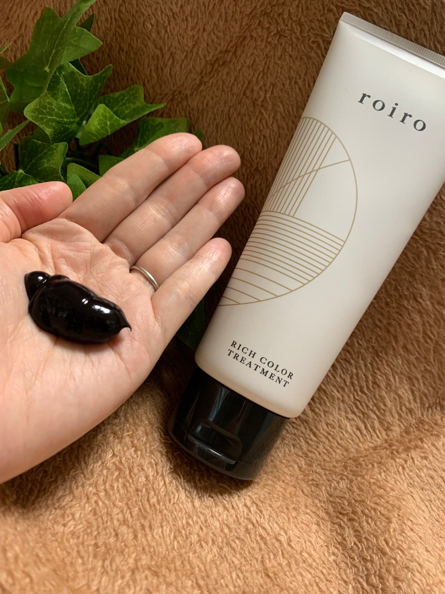リッチカラートリートメント/roiro/ヘアカラーを使ったクチコミ(2枚目)
