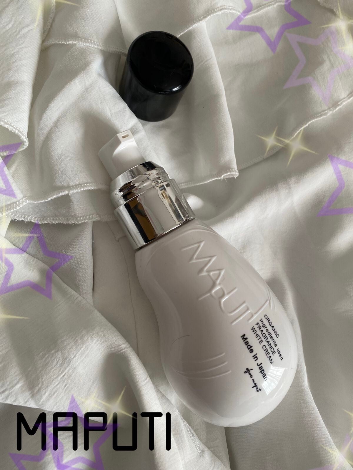 オーガニックフレグランスホワイトクリーム/MAPUTI/デリケートゾーンケアを使ったクチコミ(1枚目)