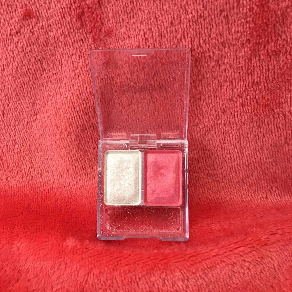 ツーカラー アイシャドウ ラメシリーズ/CEZANNE/アイシャドウパレットを使ったクチコミ（1枚目）