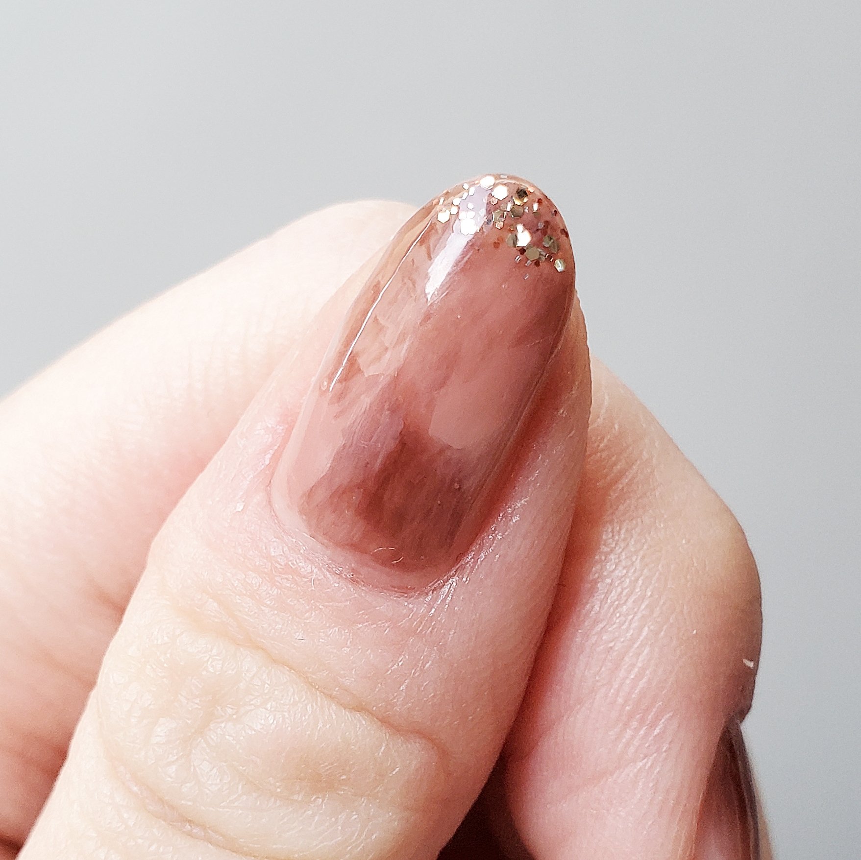 ネイルマイン 17 ダズルゴールド/デュカート/マニキュアを使ったクチコミ（3枚目）