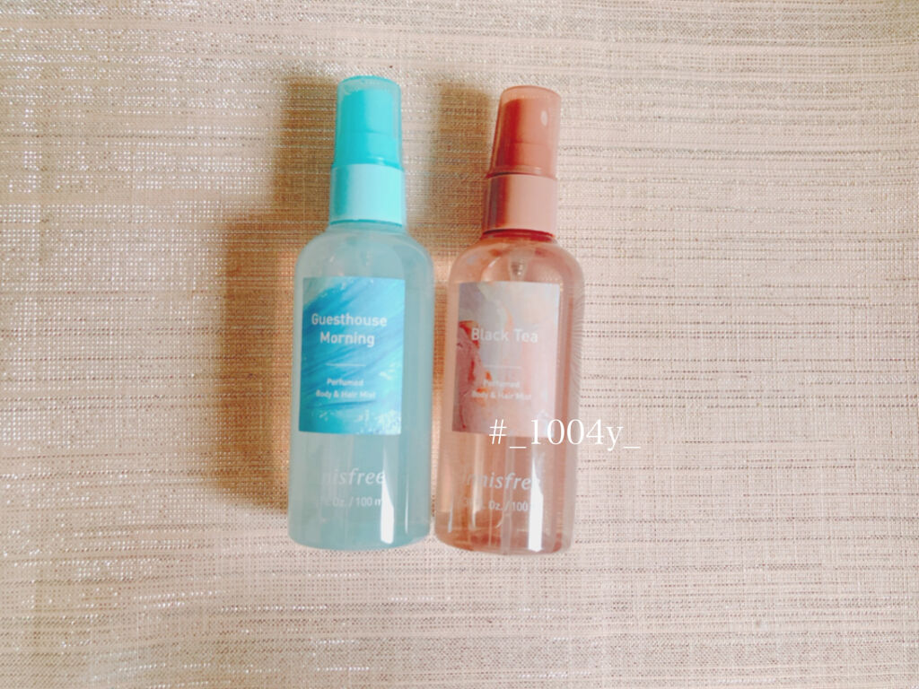 パフュームド ボディ＆ヘアミスト/innisfree/香水(その他)を使ったクチコミ（3枚目）