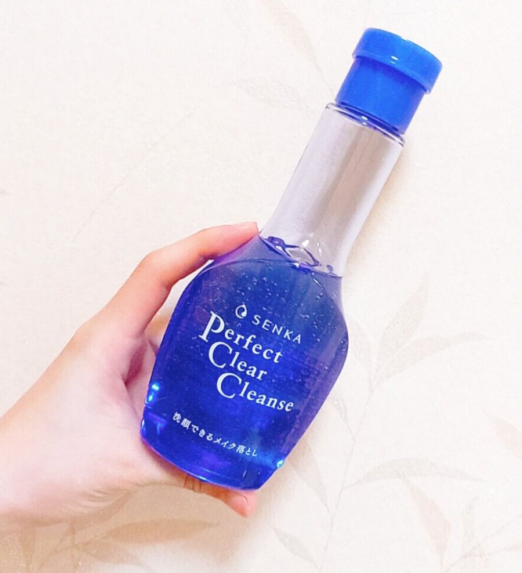 洗顔専科　パーフェクトクリアクレンズ/SENKA（専科）/クレンジングジェルを使ったクチコミ（1枚目）