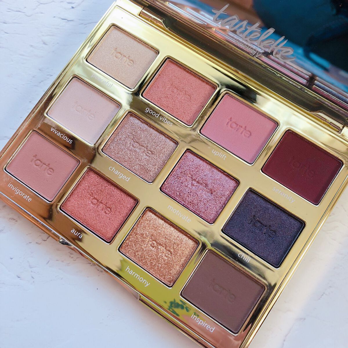 タルトレット E アマゾニアンクレイ パレット/tarte/アイシャドウパレットを使ったクチコミ(1枚目)