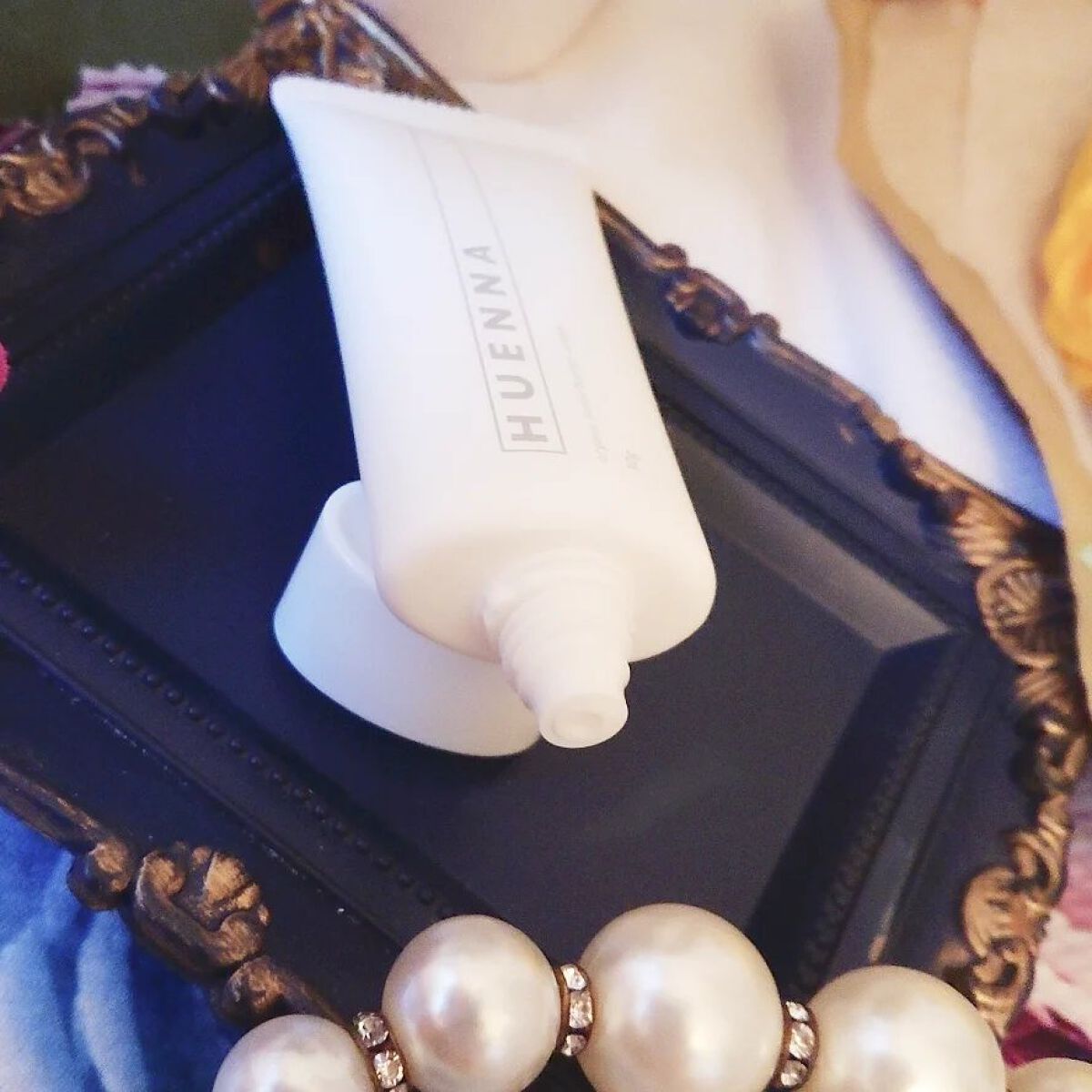 ORGANIC MOIST BARRIER CREAM /HUENNA/フェイスクリームを使ったクチコミ（3枚目）