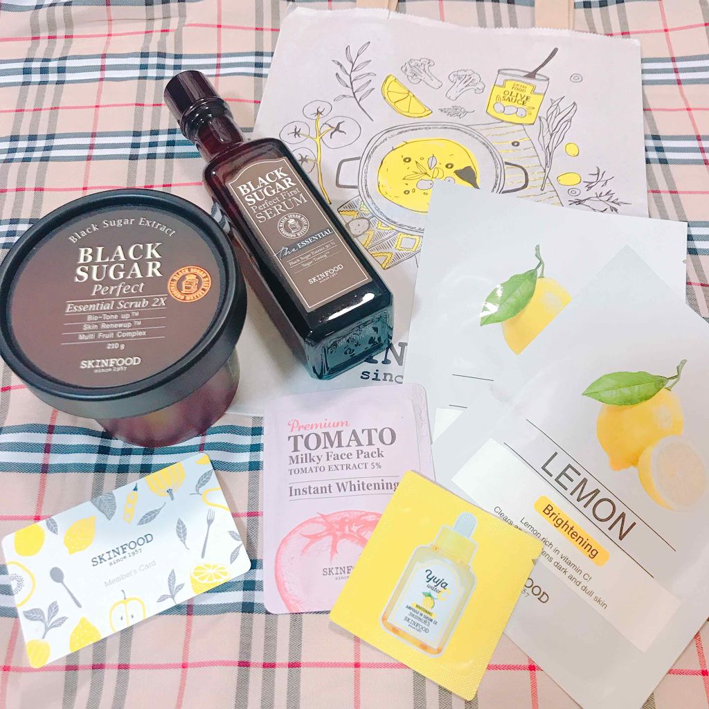 ブラックシュガー パーフェクト エッセンシャル スクラブ2X/SKINFOOD/洗い流すパック・マスクを使ったクチコミ(1枚目)