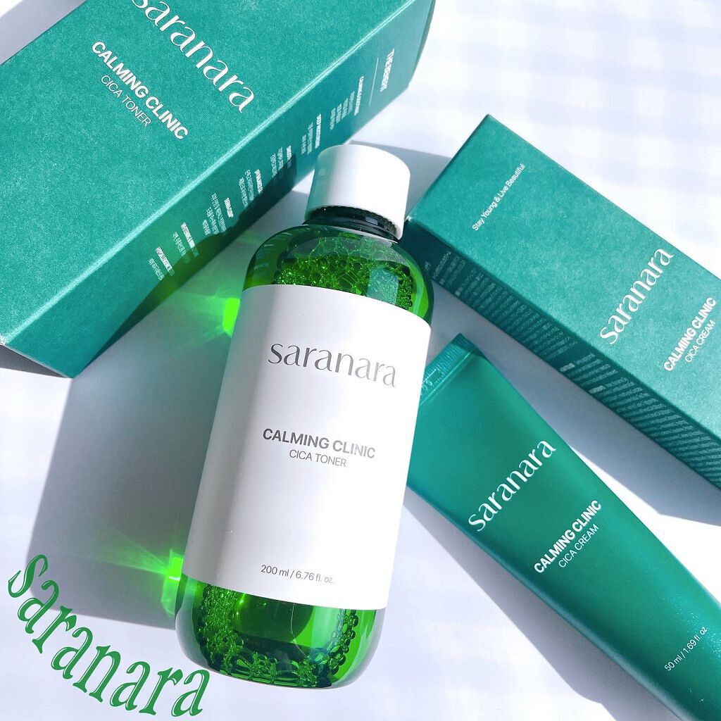 CALMING CLINIC CICA TONER/SARANARA/化粧水を使ったクチコミ(1枚目)