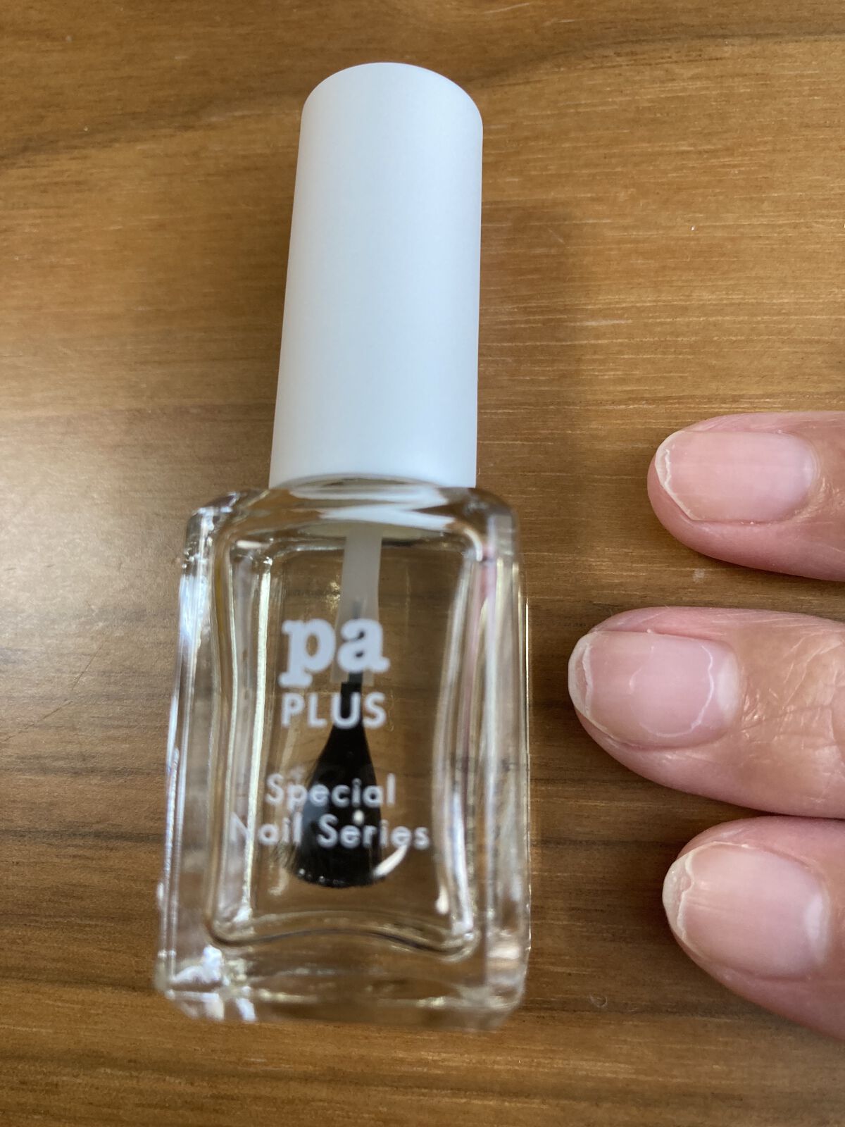 pa プラス ピールオフベースコート plus05/pa nail collective/ネイルベースコートを使ったクチコミ（3枚目）