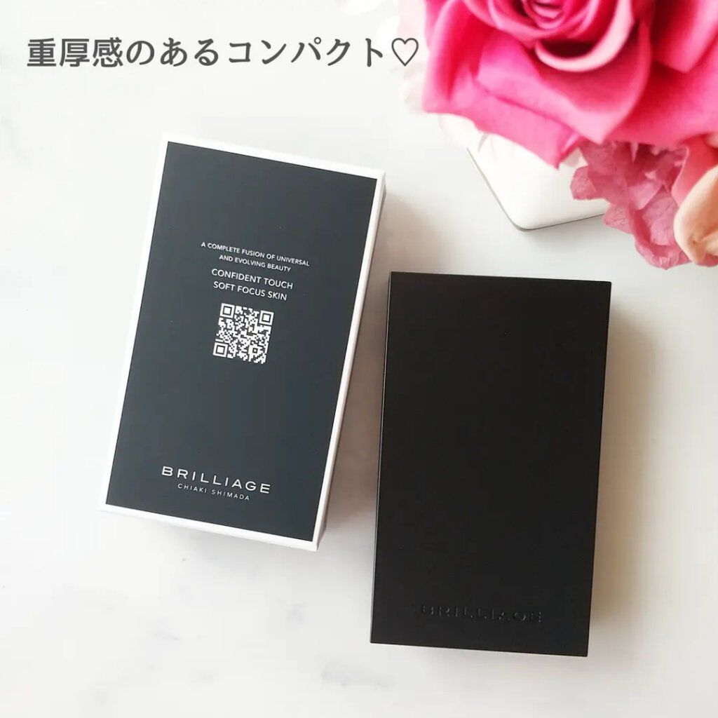 コンフィデントタッチ ソフトフォーカススキン/ブリリアージュ/パウダーファンデーションを使ったクチコミ（2枚目）