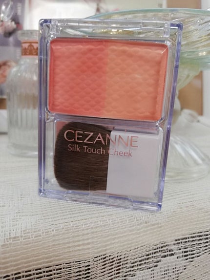 シルクタッチチーク/CEZANNE/パウダーチークを使ったクチコミ(1枚目)