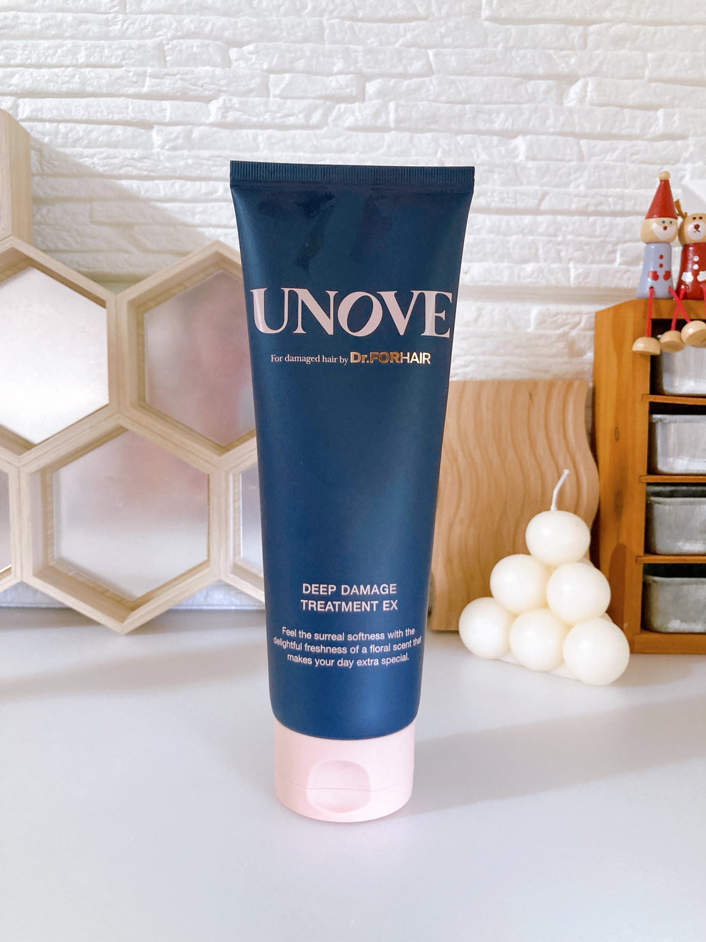 ディープダメージトリートメントEX/UNOVE/洗い流すヘアトリートメントを使ったクチコミ(4枚目)