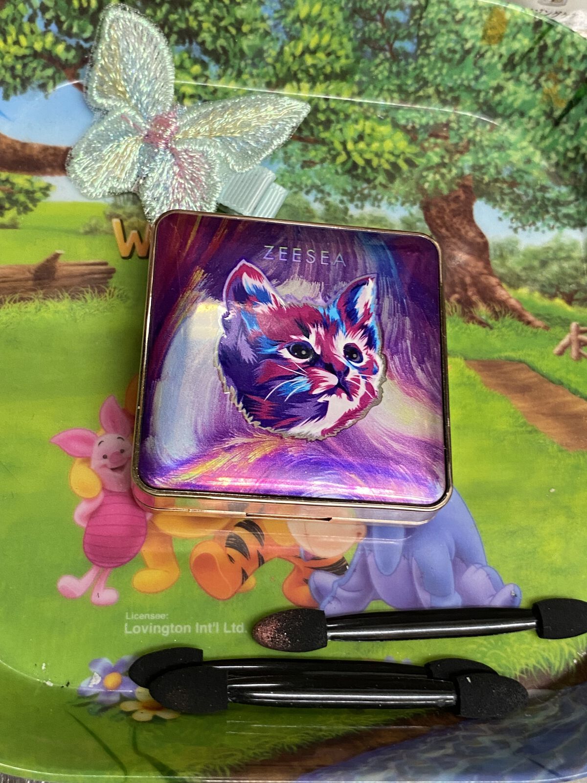 アニマルアイシャドウ(4シェード)/ZEESEA/アイシャドウパレットを使ったクチコミ（2枚目）