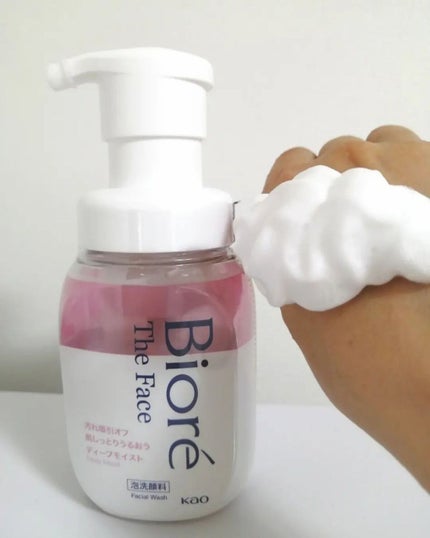 lili on LIPS 「『ビオレ ザフェイス 泡洗顔料』今年の4月に発売された洗顔フォ..」(4枚目)