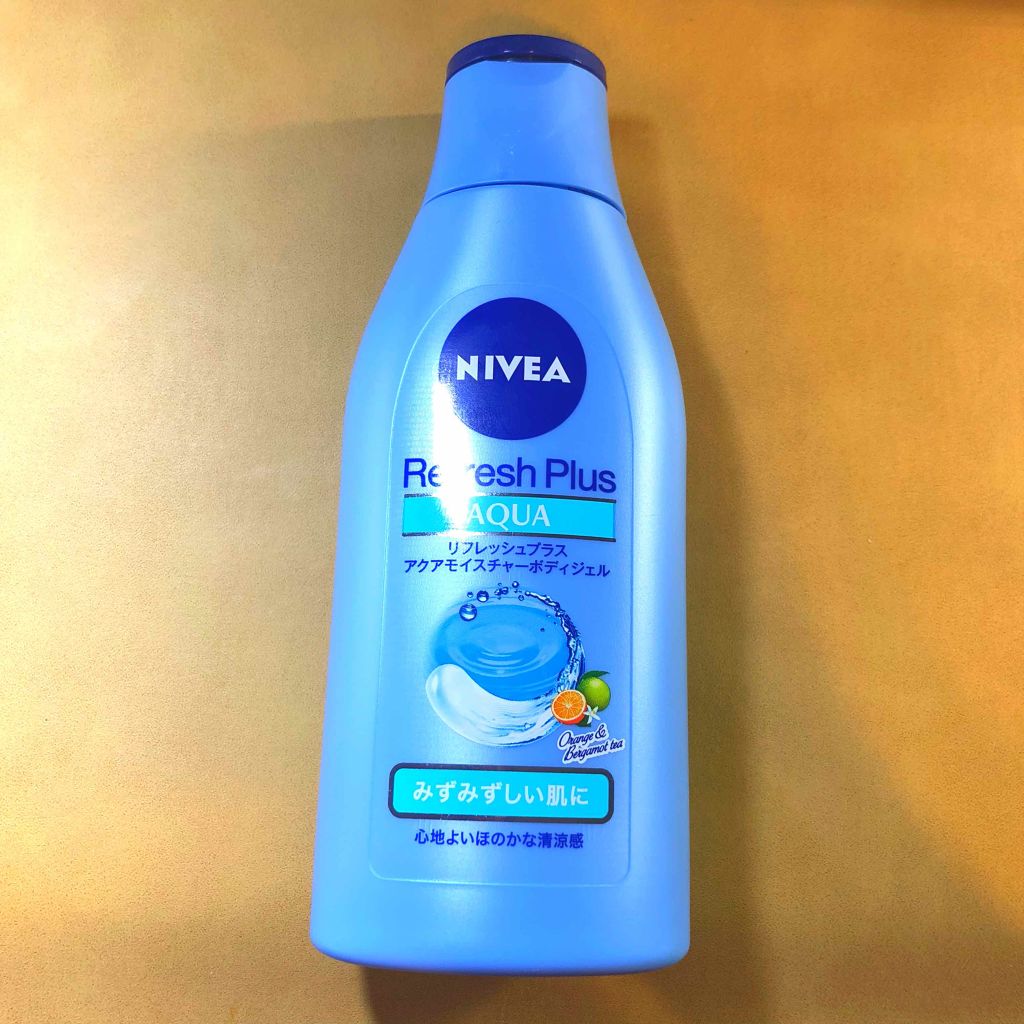 ニベア リフレッシュプラス アクアモイスチャー ボディジェル/ニベア/ボディローションを使ったクチコミ(1枚目)
