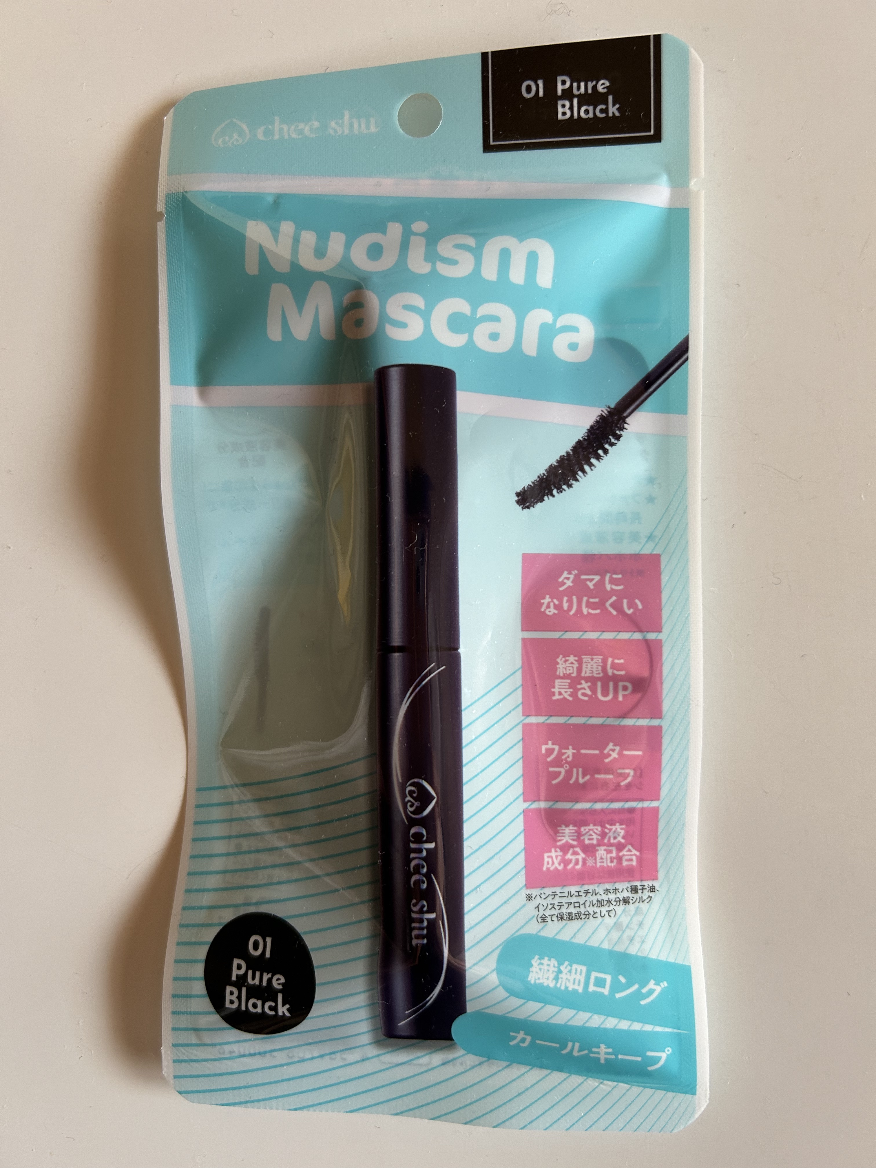 ヌーディズムマスカラ/chee shu/マスカラを使ったクチコミ（1枚目）