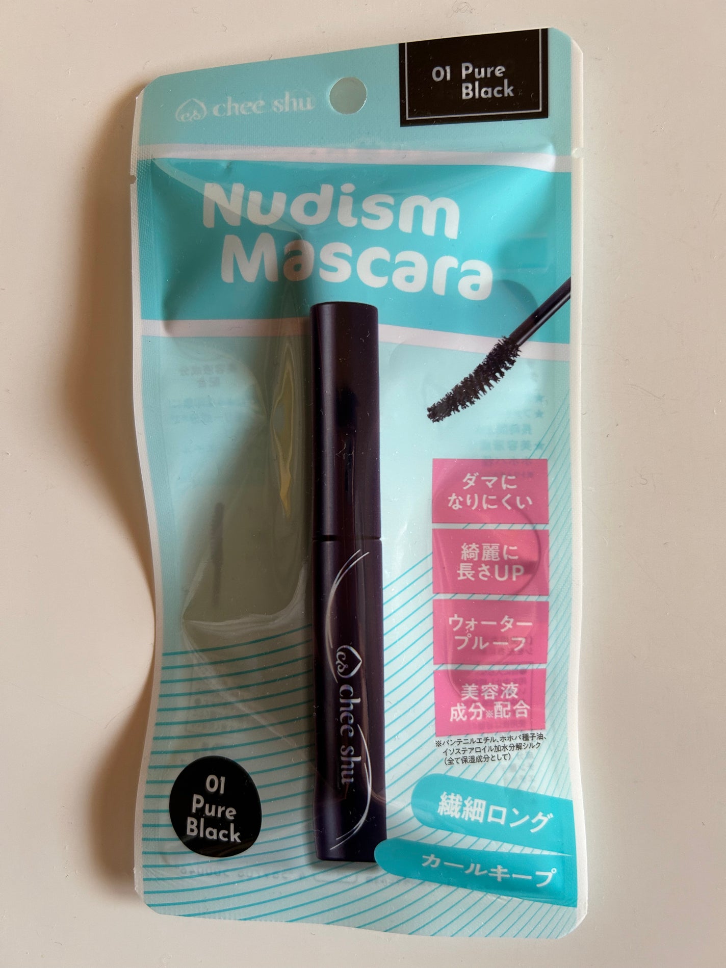 ヌーディズムマスカラ/chee shu/マスカラを使ったクチコミ(1枚目)