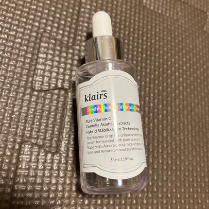 フレッシュリージュースドビタミンドロップ(35ml)/Klairs/美容液を使ったクチコミ(1枚目)