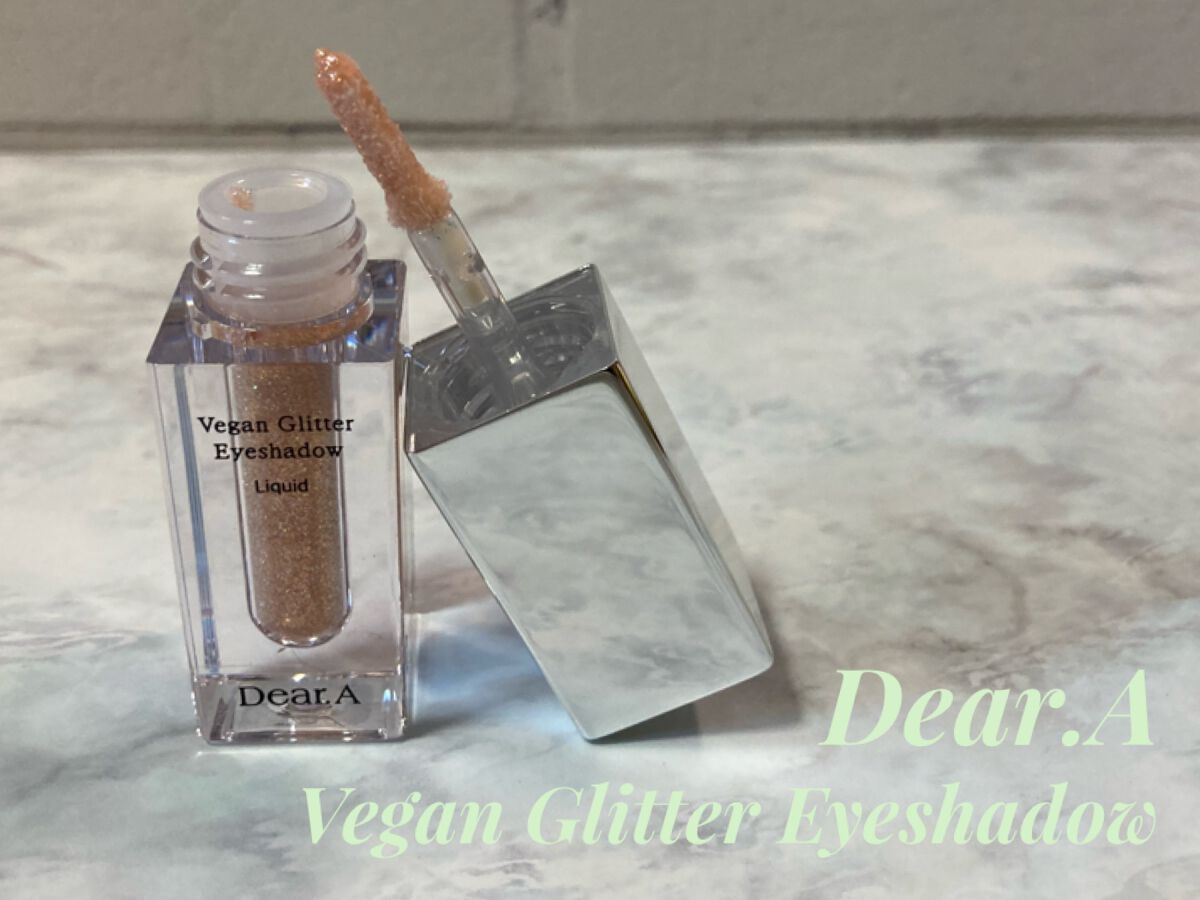グリッターアイシャドウ/Dear.A/グリッターを使ったクチコミ（1枚目）