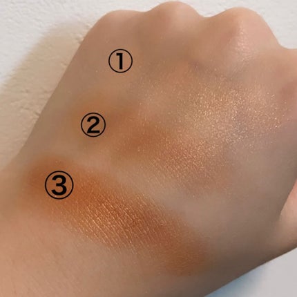 UR GLAM BLOOMING EYE COLOR PALETTE/U R GLAM/アイシャドウパレットを使ったクチコミ(4枚目)