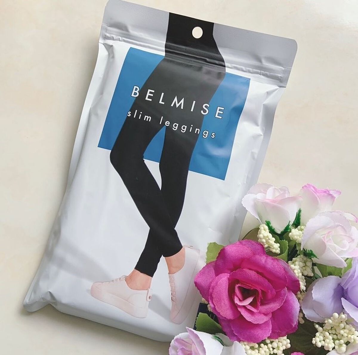 ベルミススリムレギンス/BELMISE/着圧ソックス・レギンスを使ったクチコミ（2枚目）