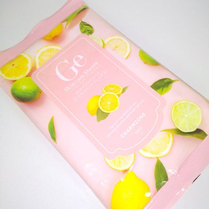 チャームゾーン Geスキンケアシート シトラスリッチプレミアム